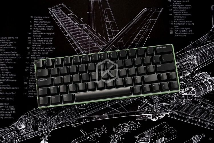 Xd60 xd64 пользовательские механическая клавиатура комплект до tp 64 клавиши поддерживает TKG-TOOLS Underglow RGB PCB GH60 60% запрограммирован gh60 kle