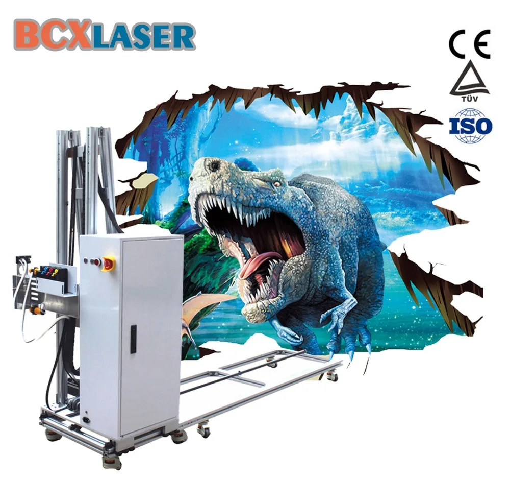  BCX high quality vertical 3D uv printer wall printing machine wall