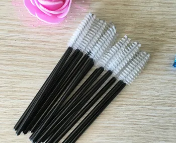 

20000pcs make up brush synthetic fiber Disposable Eyelash Brush Cosmetic Makeup Tool White transparent brush