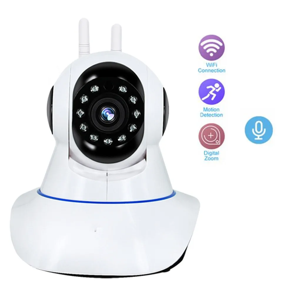 

IP Camera 1080P HD Wireless IP Camera Speed Dome CCTV Security Cameras Indoor Night Vision Audio P2P Camera WIFI AP Mode