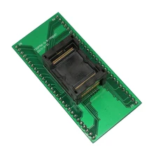 TSOP56 Программирование разъем шаг 0,5 мм Чип Размер 14x18 мм Открытый Топ IC тестовое гнездо флэш-адаптер