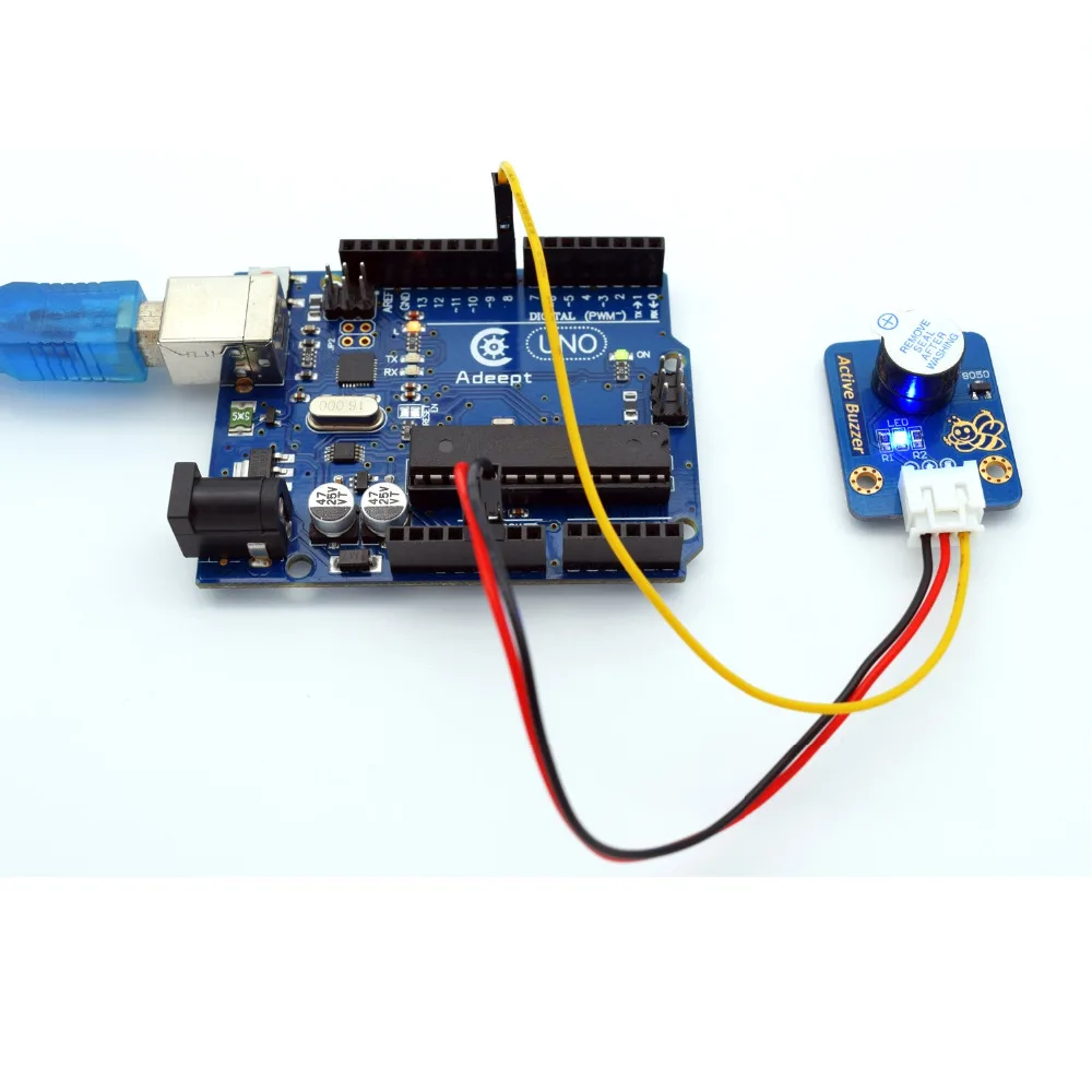 Adeept Новинка активный сигнал будильника сенсор звуковой модуль для Arduino Raspberry Pi ARM AVR DSP PIC Наушники diy diykit