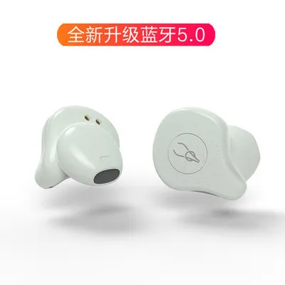 Новые мини 3D стерео в ухо звук Bluetooth 5,0 наушники невидимые настоящие Беспроводные водонепроницаемые спортивные наушники для телефонов - Цвет: style 1