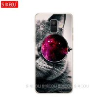 Capa de Silicone Para Samsung Galaxy A6 2018 caso SM A600 A600F Macio Tpu Capa Para Samsung A6 Plus 2018 tampa a605 A605F shell funda