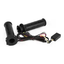 1 пара 22 мм(7/") мотоциклетные электрические ручки ATV Скутер Электрический Подогрев ручки Теплые ручки руль автомобиля струны