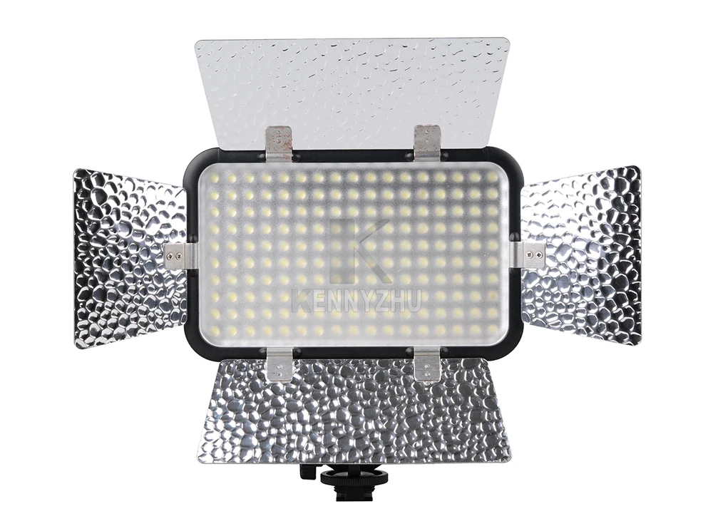 Godox LED170 II Видео светильник 170 Светодиодная лампа освещение со шторкой 5500 6500K