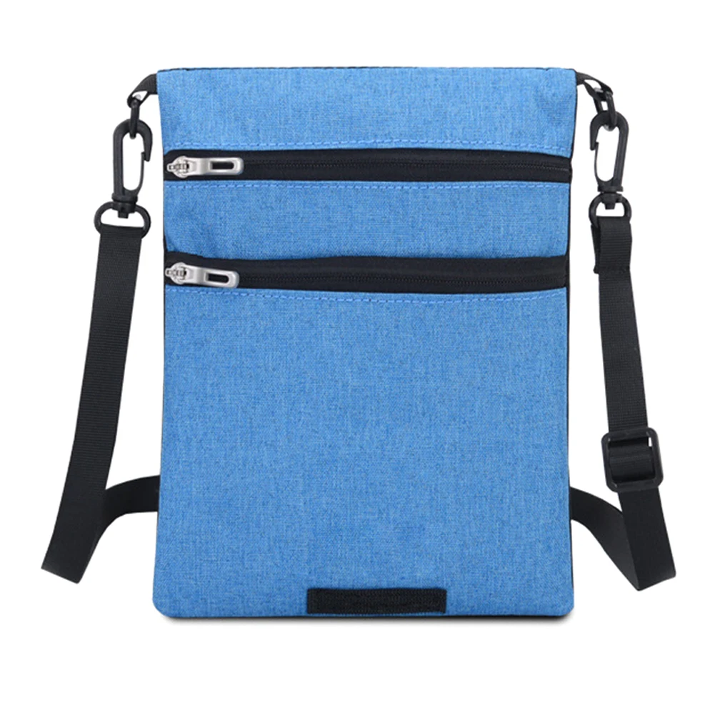 Двухсторонняя сумка для двойного использования модная нейлоновая сумка-мессенджер водонепроницаемая сумка для мобильного телефона дорожная сумка для шеи-висячая маленькая сумка