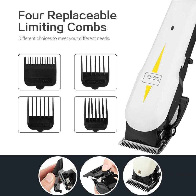 Cena TINTON LIFE wodoodporna maszynka do włosów męska maszynka do włosów akumulator One Piece biuld in Comb Design maszynka do strzyżenia trymery do włosów