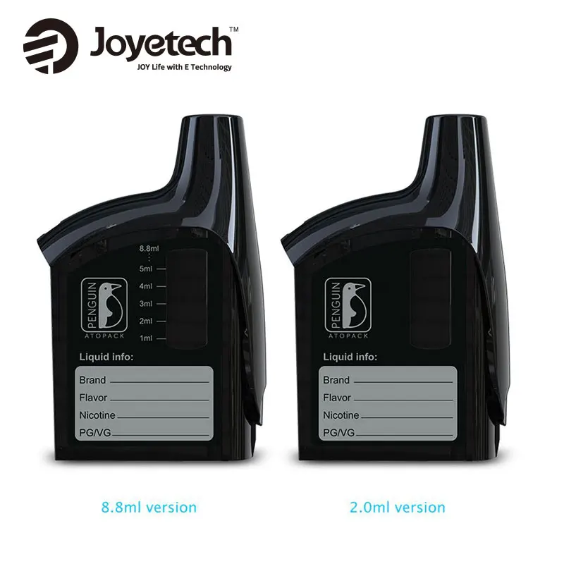 100% Original Joyetech Atopack Penguin Cartridge 2ml &amp 8.8ml Tank Atomizer Compatible with Starter Kit | Электроника