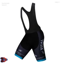 Летняя гелевая прокладка 9D VITAL Culotte Coolmax гелевая велобрюка Короткие MTB велосипедные гонки нагрудник шорты дышащий детский нагрудник брюки