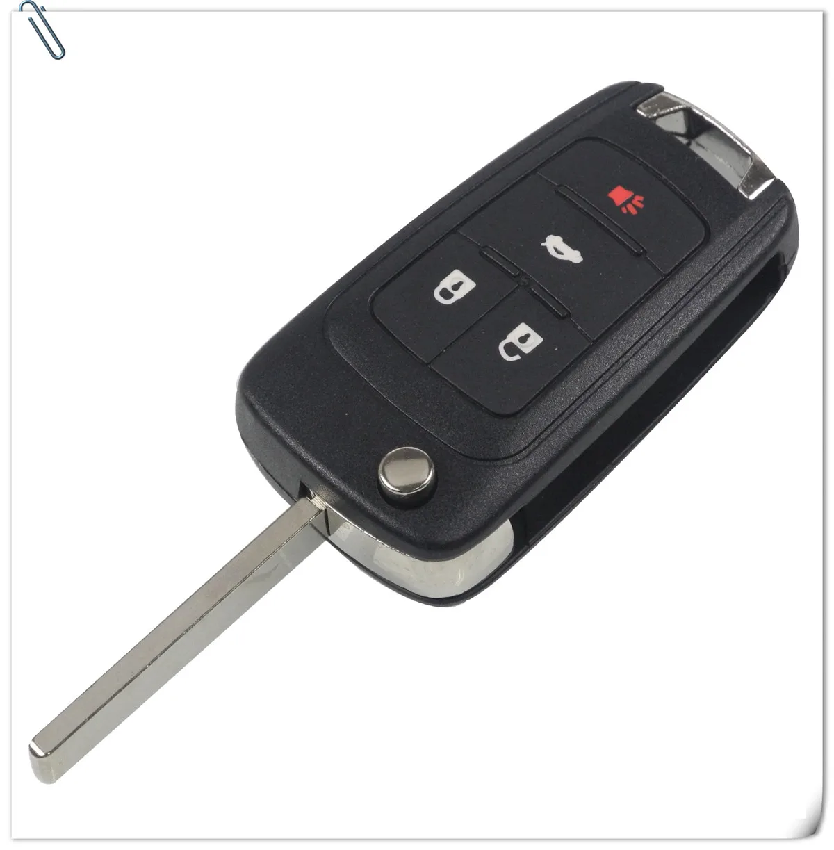 Keyforkess 10 pz/lotto 2/3/4 Bottoni di Controllo A Distanza di Vibrazione Fob Chiave Pieghevole Per Chevrolet Lova Sail Aveo Cruze 315/433Mhz PCF7937E - HTB1bBVPdRWD3KVjSZFsq6AqkpXaS