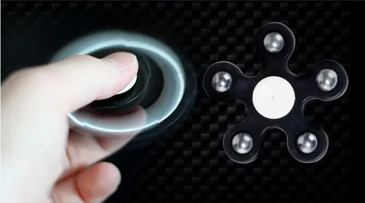 New 5 Corner Hand Spinner EDC Fidget Spinner Metal Rainbow Spiner Anti-Anxiety Toy for Spinners Focus Relieves Stress ADHD Finge