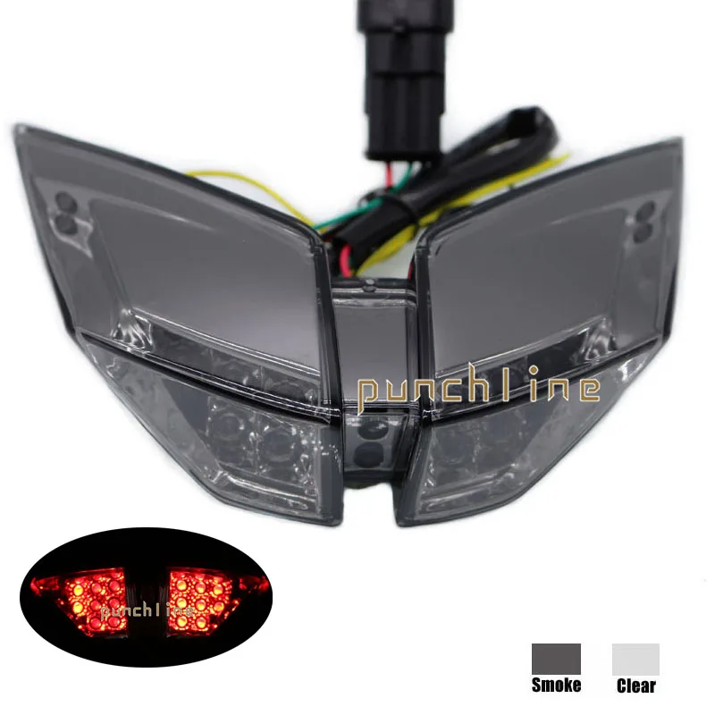

For MV AGUSTA F4 2010-2014 Motorcycle Accessories Integrated LED Tail Light Turn signal Blinker Lamp Smoke