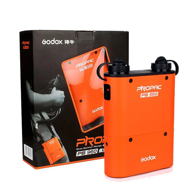 4500mAh PB960 Flash Speedlite Rechargeable Li ion Power Battery Pack