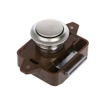 

2019 New Camper Car Push Lock RV Caravan Boat Motor Home Cabinet Drawer Latch Button Locks For Furniture Hardware