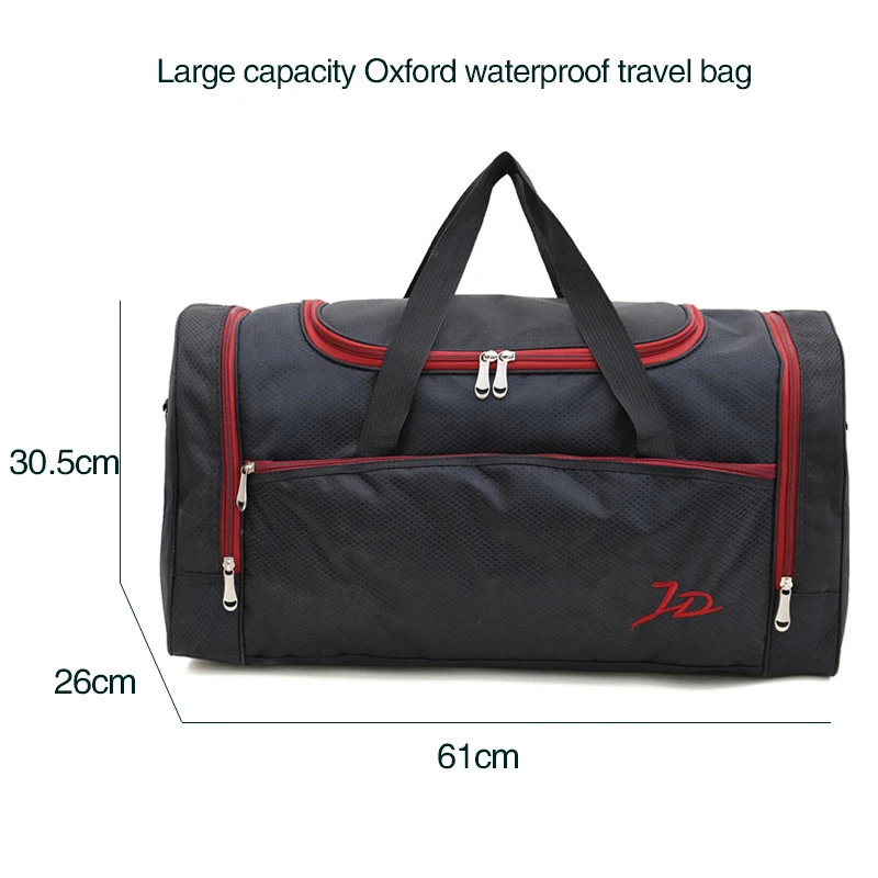 Оксфорд женские дорожные сумки большой ручной Багаж, для отпуска вещевой мешок женские упаковочные сумки T739