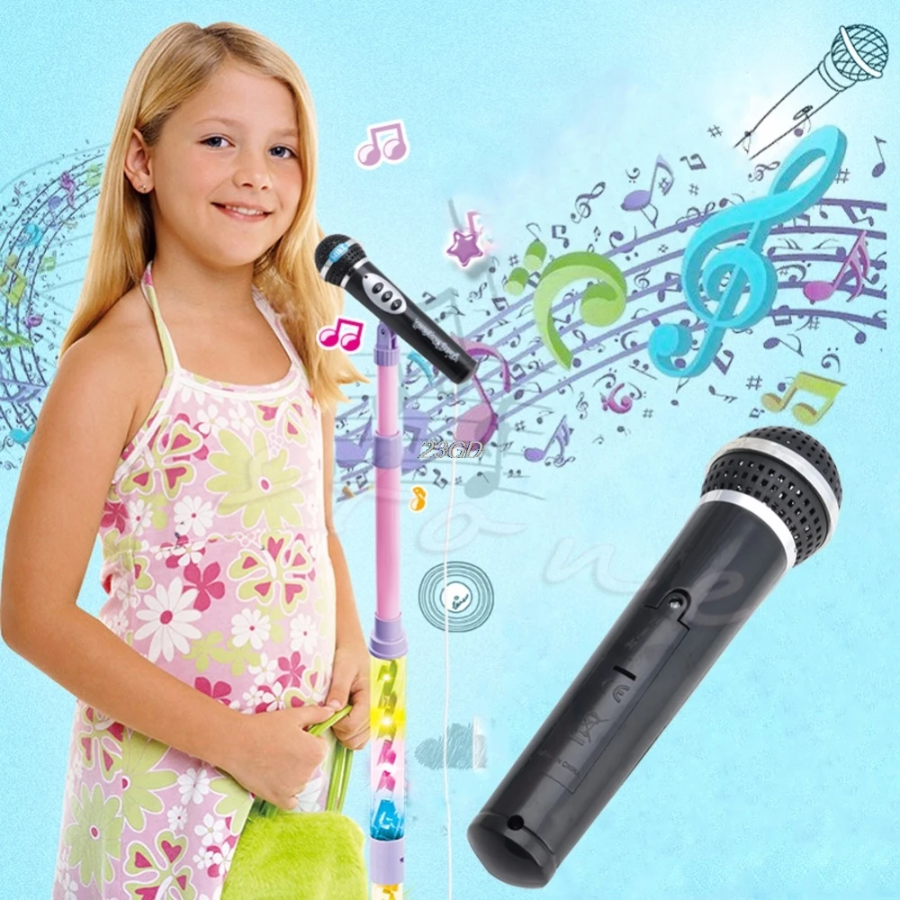 Детские микрофоны для мальчиков и девочек Микрофон Караоке Пение дети забавная музыкальная игрушка Подарки APR22_30