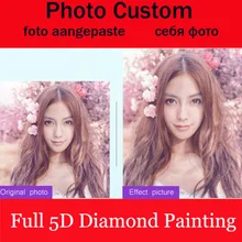 Картина с бриллиантами на заказ Алмазная вышивка крестиком Полная площадь алмазные картины из стразов Декор