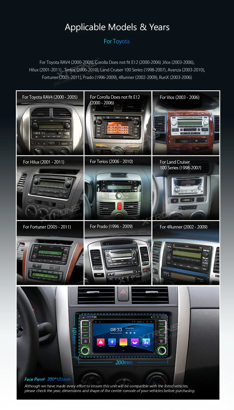 Flash Deal 6.2" Android 8.1 Car DVD Player GPS Radio DAB for Toyota RAV4 VIos Hilux Terios Avanza Fortuner Prado 4Runner RunX 2006 1 Flash Deal 6.2" Android 8.1 Car DVD Player GPS Radio DAB for Toyota RAV4 VIos Hilux Terios Avanza Fortuner Prado 4Runner RunX 2006 1