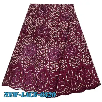 

swiss lace in switzerland wine 100 cotton nigerian lace fabrics with stones african fabric lace for dresses LI001