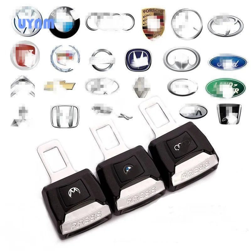 

UYNM 1 piece Universal Car Safety Belt Clip Car seat belt buckle For Nissan Mitsubishi Skoda Subaru Tesla Volvo Chevrolet Citroe