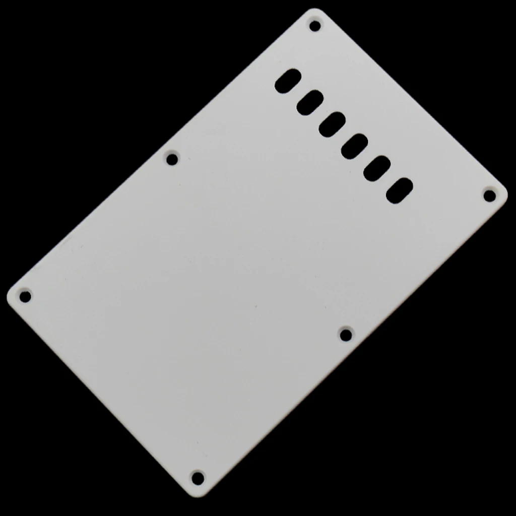 PVC Backplate Ply Tremolo Cavity Cover Back Plate  for Fender Stratocaster Strat Guitars Guitar Accessories 
