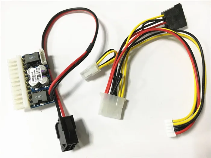 DHL/EMS DC 12V вход 24Pin Pico ATX 250W Переключатель PSU Car Mini ITX модуль питания Z1 4Pin ЦП 4P IDE molex