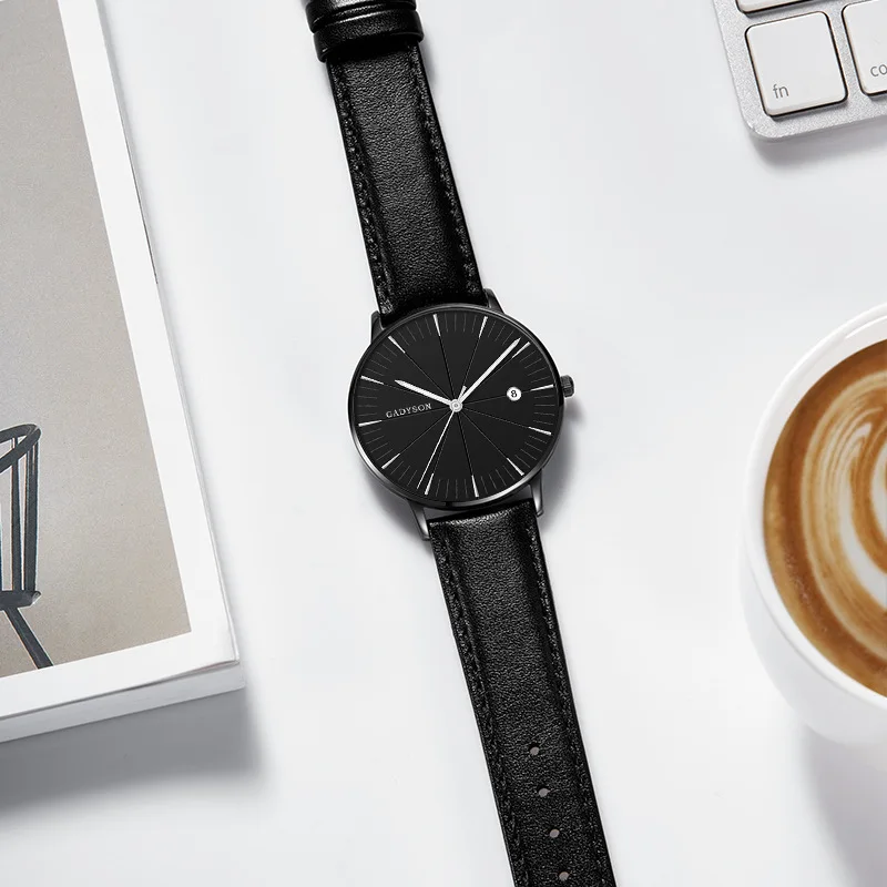 Luxury Mens Stainless Steel Bracelet Quartz Watch Fashion Brown Man leather Watch Style Men Gift Watch 40mm Luxury Mens Stainless Steel Bracelet Quartz Watch Fashion Brown Man leather Watch Style Men Gift Watch 40mm