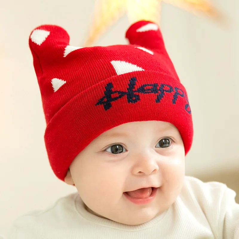 2018 New Baby Hats 100 Cotton Spring Baby Caps for Newborn Boy Girl