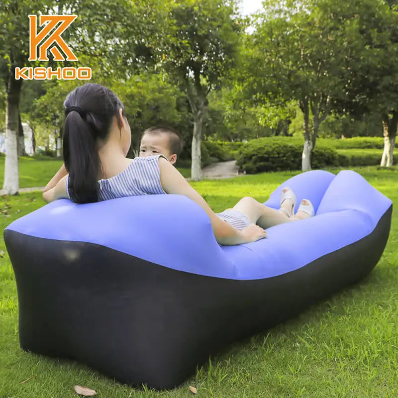 Modern Home Air Furniture Foldable Gas Lazy Sofa Bed Sunshine Beach