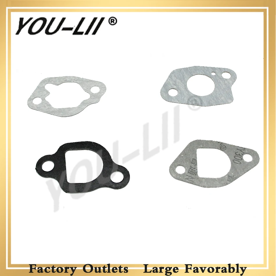 

YOULII 5pcs Carburetor Gasket Kits For Honda GX120 GX140 GX160 GX200 168F Gasoline Engine Motor Lawnmower Strimmer Generator