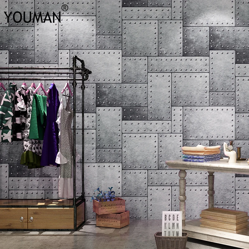 Wallpapers YOUMAN Vintage Stone Brick Wallpaper For Walls Roll 3D PVC Waterproof Wallpapers Restaurant Desktop Bedroom Home Deco Wallpapers YOUMAN Vintage Stone Brick Wallpaper For Walls Roll 3D PVC Waterproof Wallpapers Restaurant Desktop Bedroom Home Deco