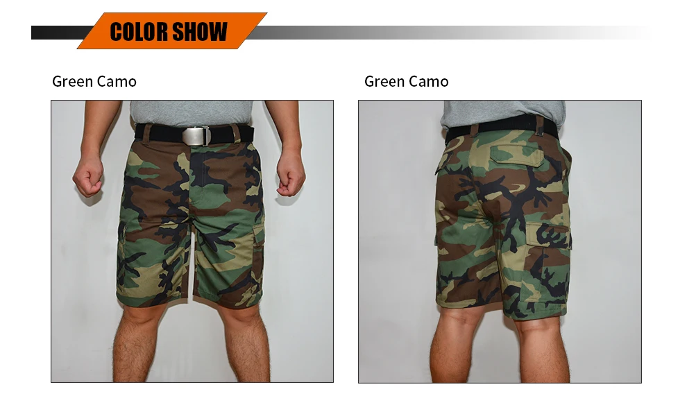 Мужские шорты Карго, камуфляжные, летние,, военные, тактические, мужские шорты размера плюс, бермуды, брендовая одежда, ID807-C
