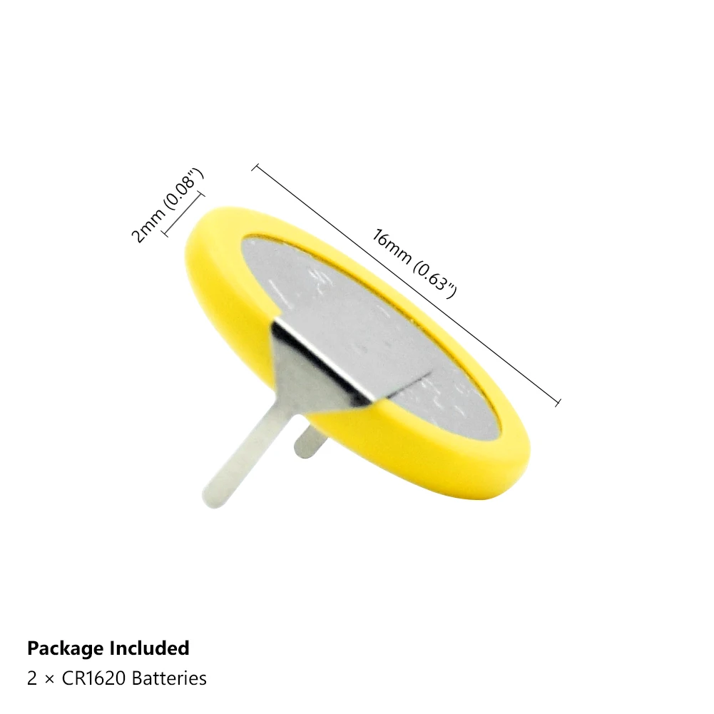 2x3 в припаянные CR1620 батареи с 2 контактами для основной платы дистанционного управления игрушки монтажные булавки/вкладки одного использования