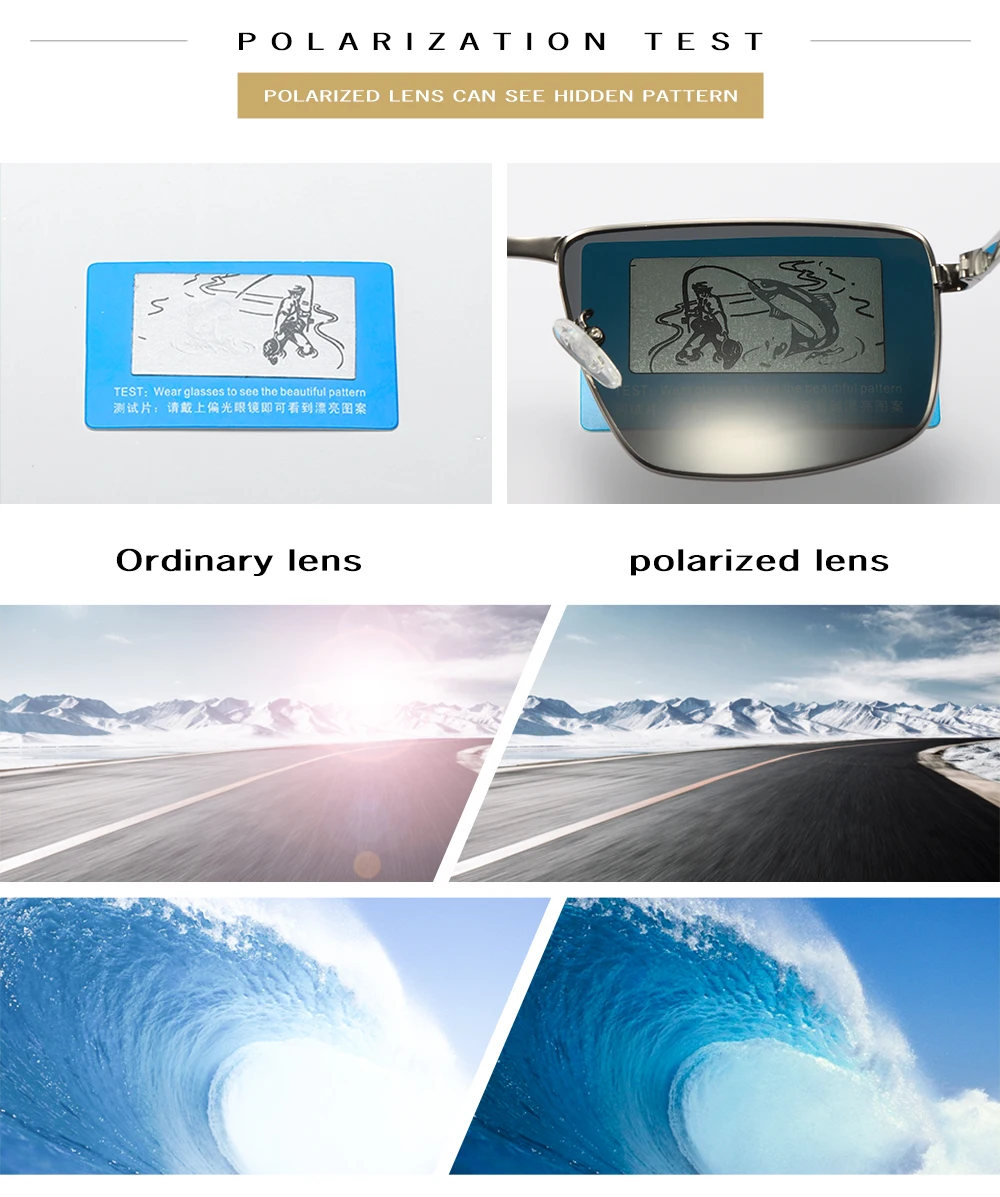 DEARMILIU 2019 дизайн Для Мужчин Поляризованные женские очки для вождения синий зеркало квадратных солнцезащитные очки мужские UV400 gafas-де-сол