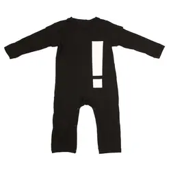 Популярные детские комбинезоны с длинными рукавами; комбинезон для малышей; весенняя одежда для маленьких мальчиков; Цвет черный, серый