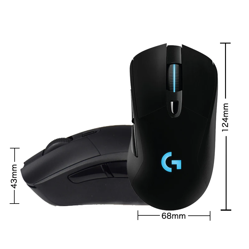 Logitech G403 Проводная игровая мышь raton 12000 точек/дюйм оптическая отслеживание RGB Mause эргономичная мышь для компьютера 6 ключей souris gamer