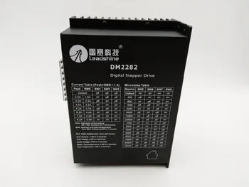 

DM2282 Leadshine Digital Stepper Driver 2 phase cnc stepping driver 2.2~8.2A 180~240VAC Matching Nema34 42 52 Motor Brand New