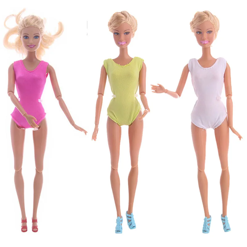 

Luckdoll High Quality Solid Color Cute Doll Swimsuit for Accessories Best Gifts