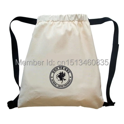 100pcs/lot free shipping cotton jewelry pouch gift drawstring bag custom logo earphone | Украшения и аксессуары