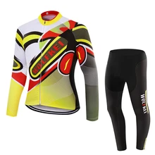 WOLFKEI Велоспорт Джерси наборы велосипедная одежда Ropa Ciclismo Майо Ciclismo велосипедная одежда Весна mtb велосипедная одежда# WK2555