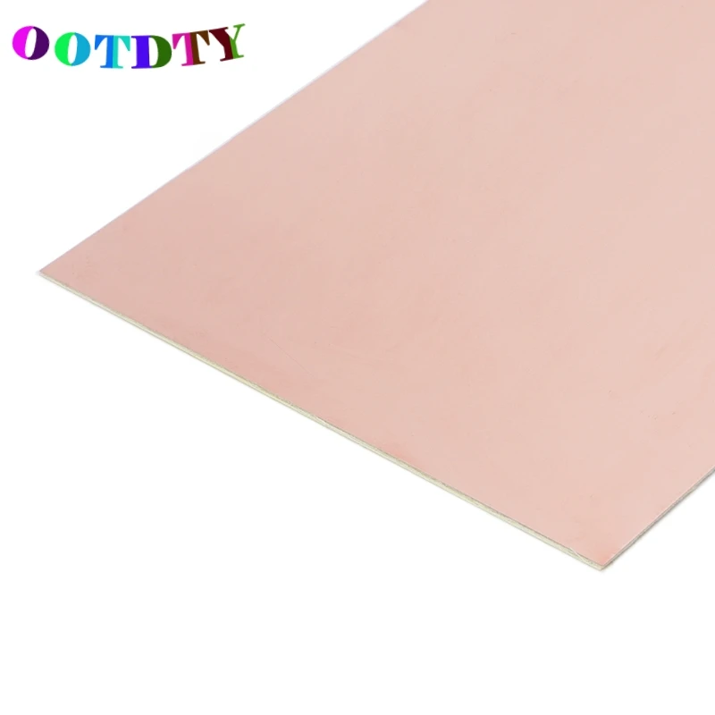 OOTDTY односторонний PCB медный ламинат FR4 1 5 мм для DIY проекта 20x30 см|Терминалы| |