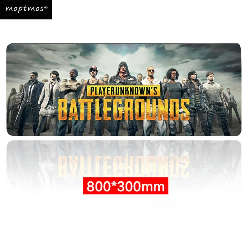 

PUBG Gaming Mouse Pad Soft Rubber Mouse Mat Non-Slip Mousepad for Laptop & PC Playerunknown's Battlegrounds 800*300mm