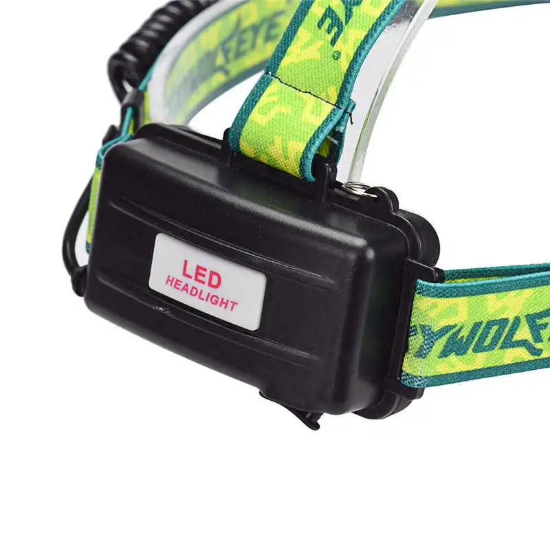 ZOOM 15000Lm Headlamp XM-L 3 x T6 LED Headlight 18650 Light Charger Battery flashlights headlamps lanterna led t6 #4S4 (5)