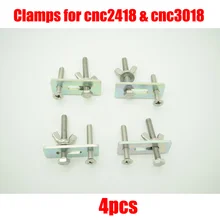 cnc 2418 3018 clamps 4Pcs CNC Work Table Clamp Engraver Carving Machine Fastening Plate Router Fixture