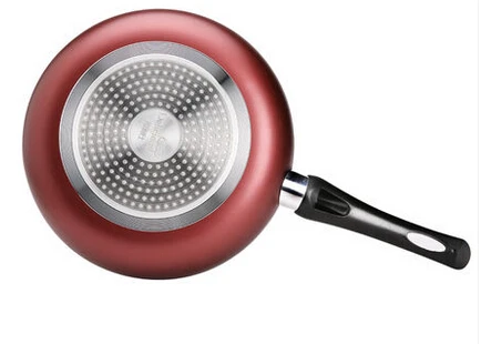 Hot Sale 24cm Non stick Skillet Induction Gas Cooker Use Egg Steak Frying Pan Multy Color