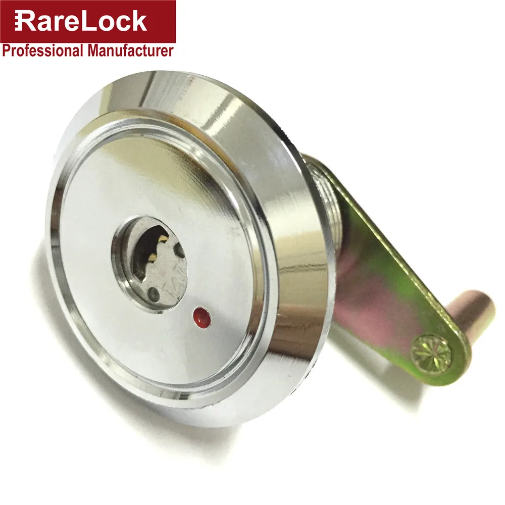 Rarelock Brass Cam Lock Locks with 2 Computer Pin Key for Door