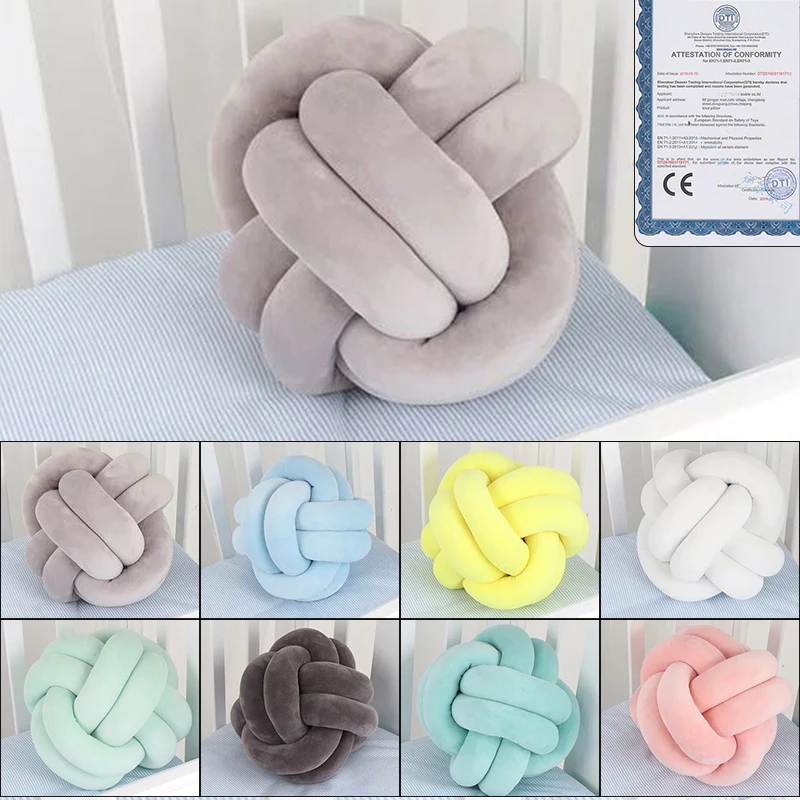 

Nordic Bow Knot Cushion For Home Decoration Bow Knot Pillow CE Knot Nursery Decor Scandinavian Home Decor Nordic Kids room decor