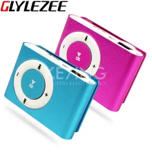 Portable Metal Clip MP3 Player with 8 Candy Colors No Memory Card Music Player with TF