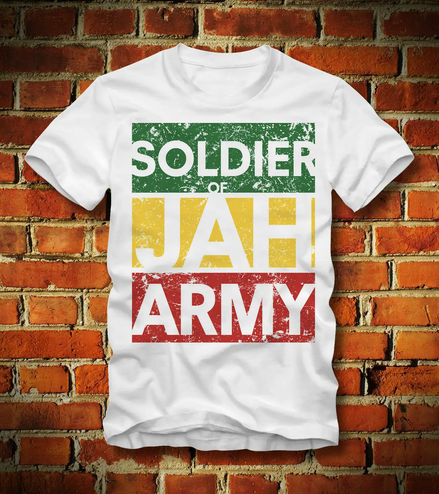 BOARDRIPPAZ футболка солдат JAH ARMY RASTAFARI регги Бог Хайле селасси Зион | Мужская одежда